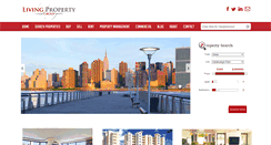Desktop Screenshot of livingpropertygroup.com